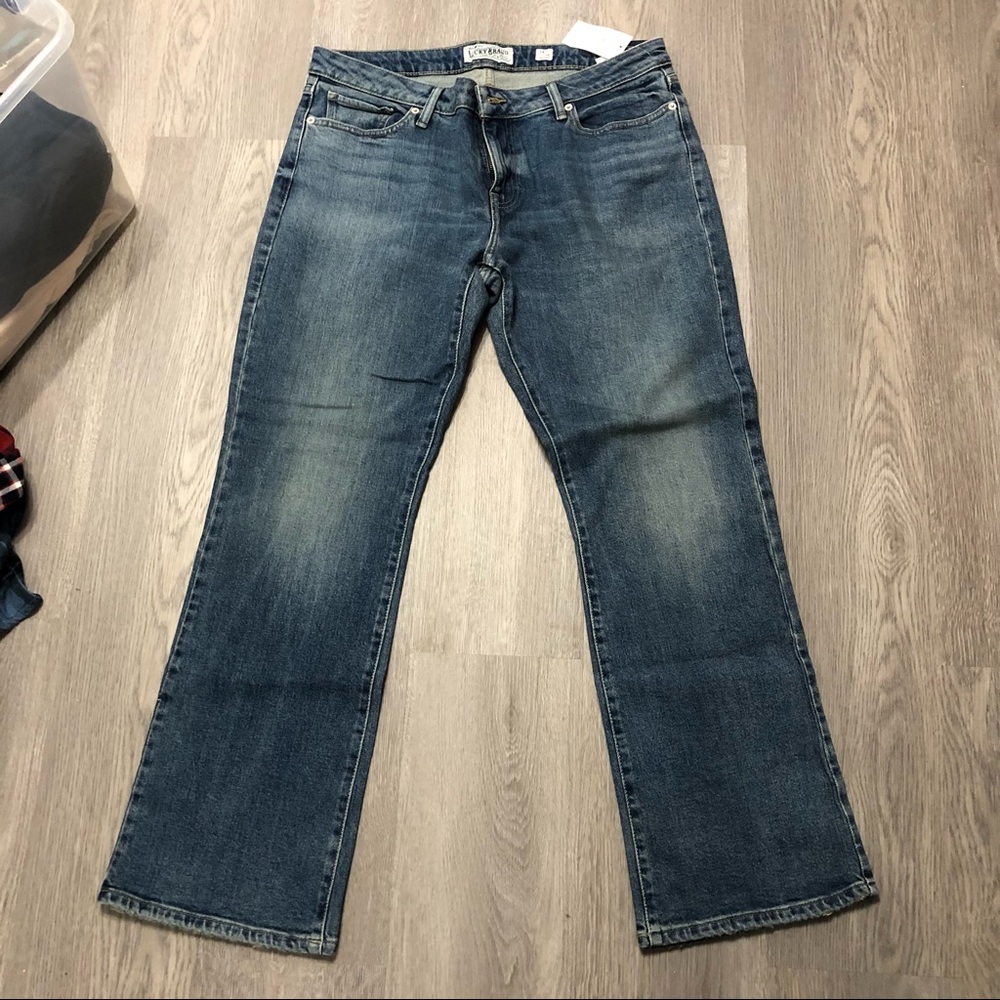 Lucky Brand Ultra Bootcut Denim Lightwashed Jeans 14